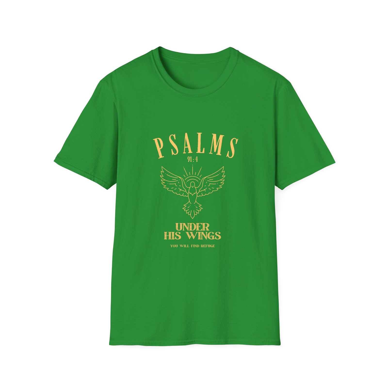 Under His Wings Faith T-Shirt - Image 2