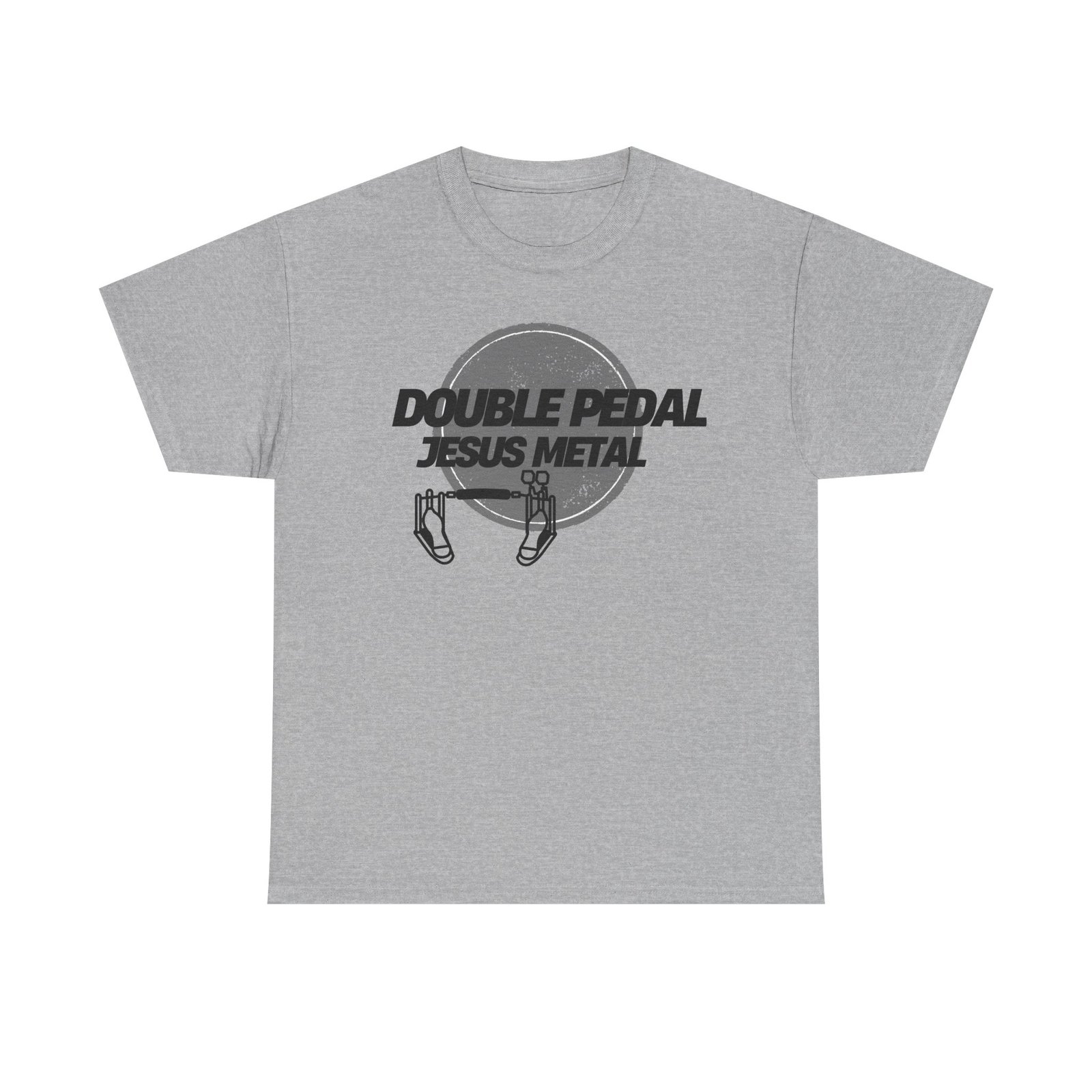 Double Pedal Jesus Metal Tee - Image 5