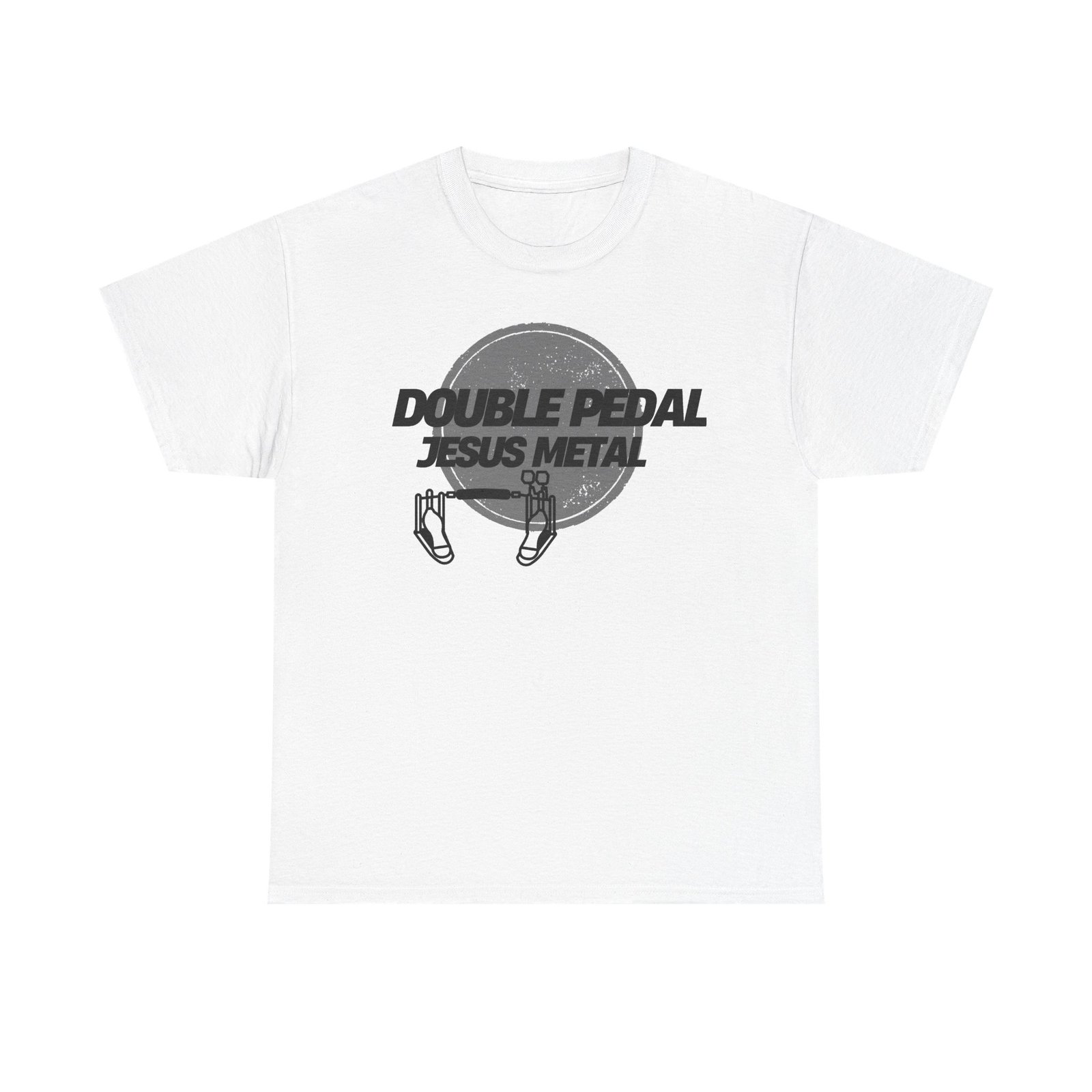Double Pedal Jesus Metal Tee - Image 2