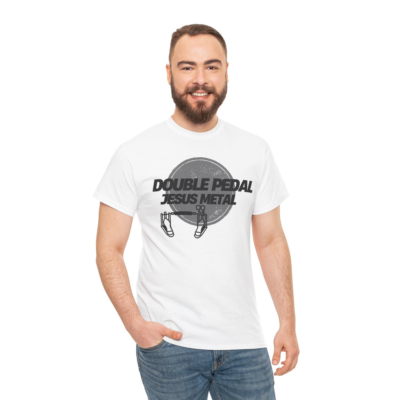 Double Pedal Jesus Metal Tee