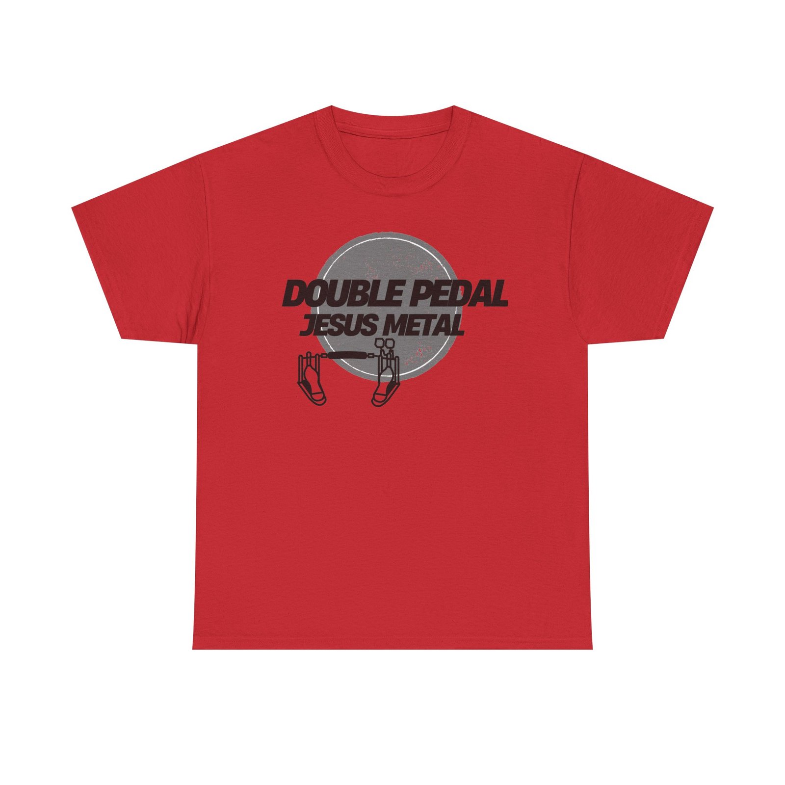 Double Pedal Jesus Metal Tee - Image 3