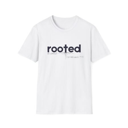 Rooted T-Shirt — Minimal Faith-Inspired Graphic Tee